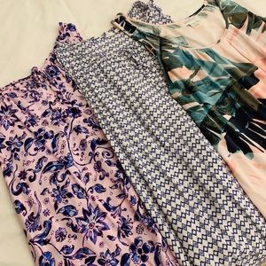 Set of 3 Medium MATERNITY Sleeveless Blouses